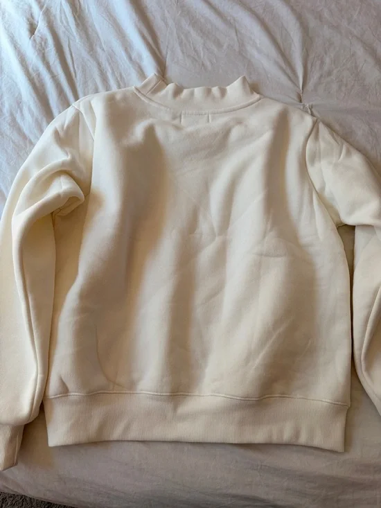 PARKE White Varsity Mockneck - Picture 3 of 4